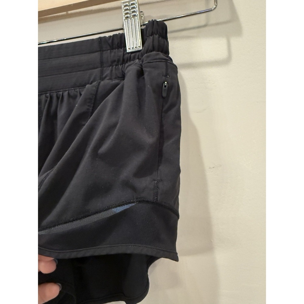 Lululemon Hotty Hot Short II *2.5" Black Women's Size 4 - Picture 5 of 9